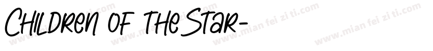 Children of theStar字体转换